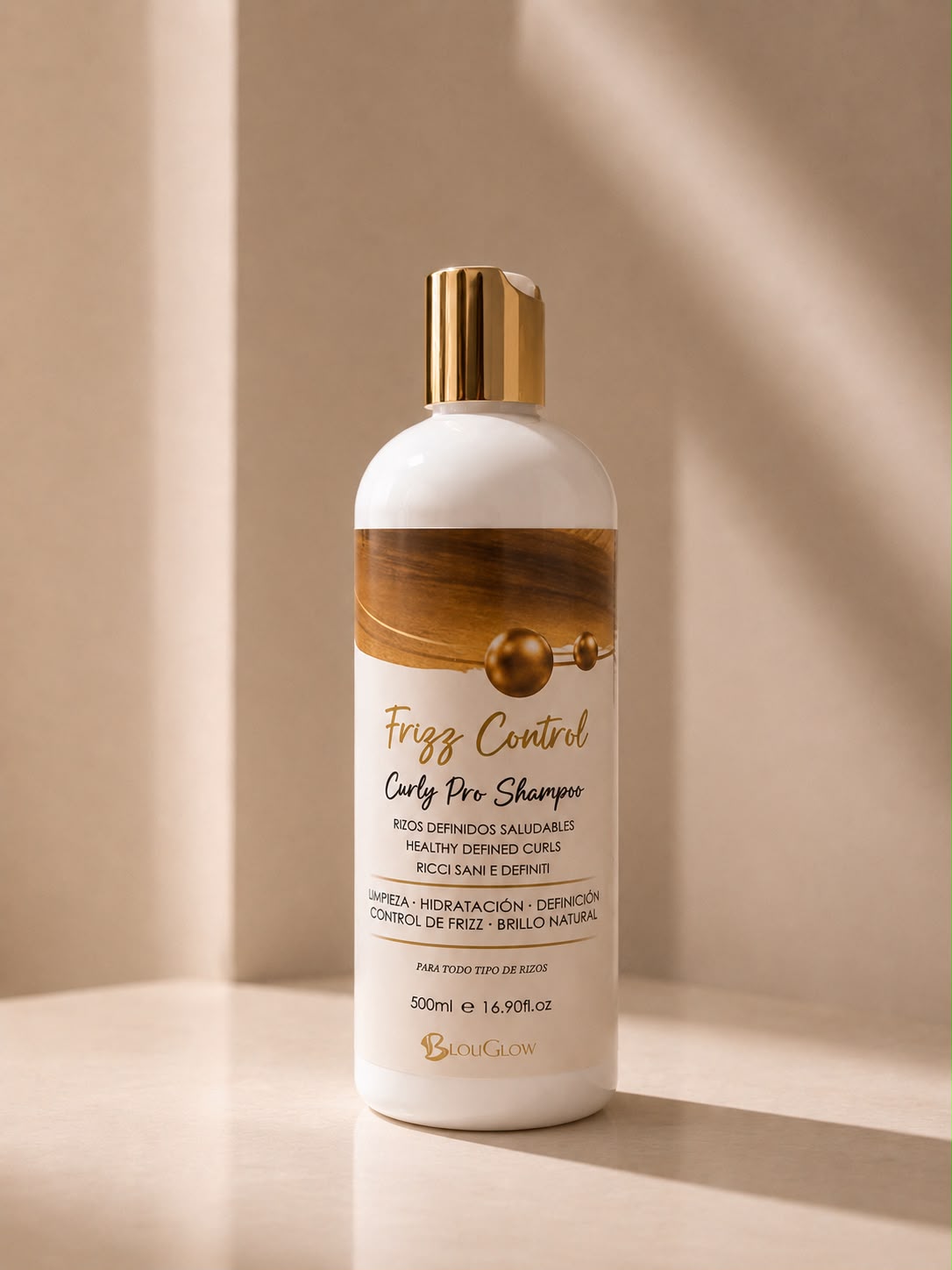 Frizz Control · Curly Pro — BlouGlow